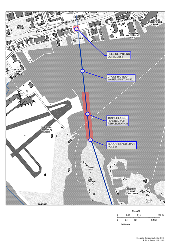 Cross Harbour Tunnel map