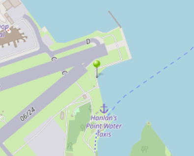 Illustrative map showing dredging area | Carte illustrative montrant la zone de dragage
